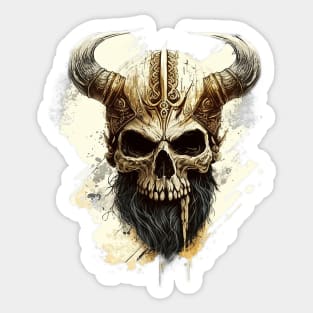 Viking Horror Sticker